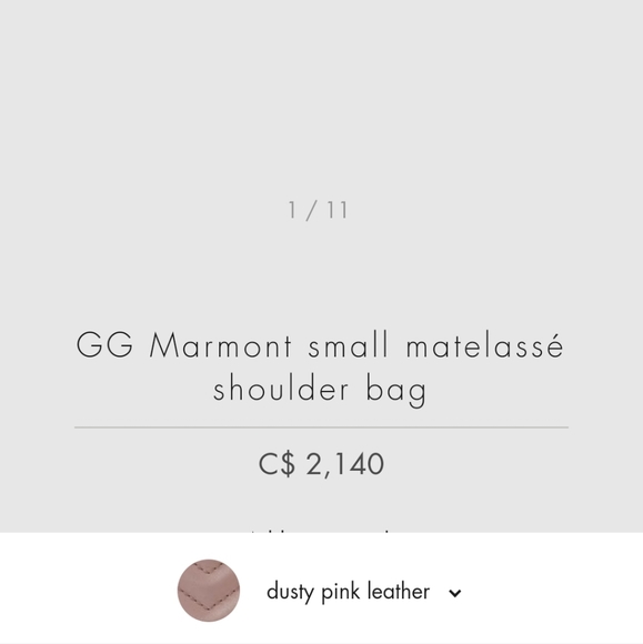 Gucci Marmont Matelassé Shoulder Bag - Small - Picture 11 of 13
